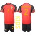 Billige Belgia Toby Alderweireld #2 Hjemmetrøye Barn VM 2022 Kortermet (+ korte bukser)